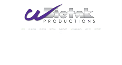 Desktop Screenshot of bietakproductions.com